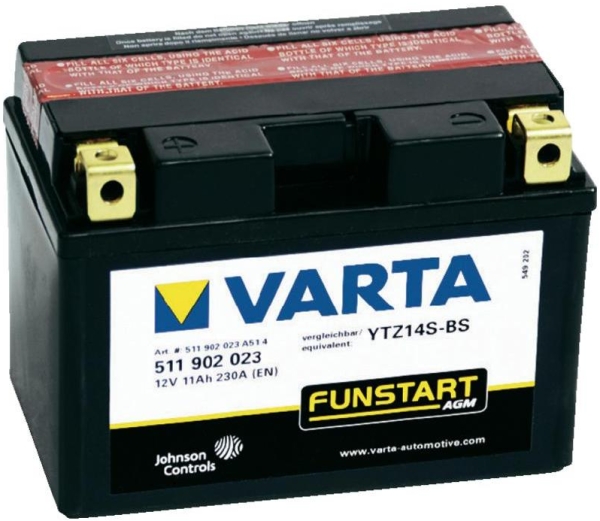 Аккумулятор Varta 511902023 12 V 11Ah 230 A, Varta